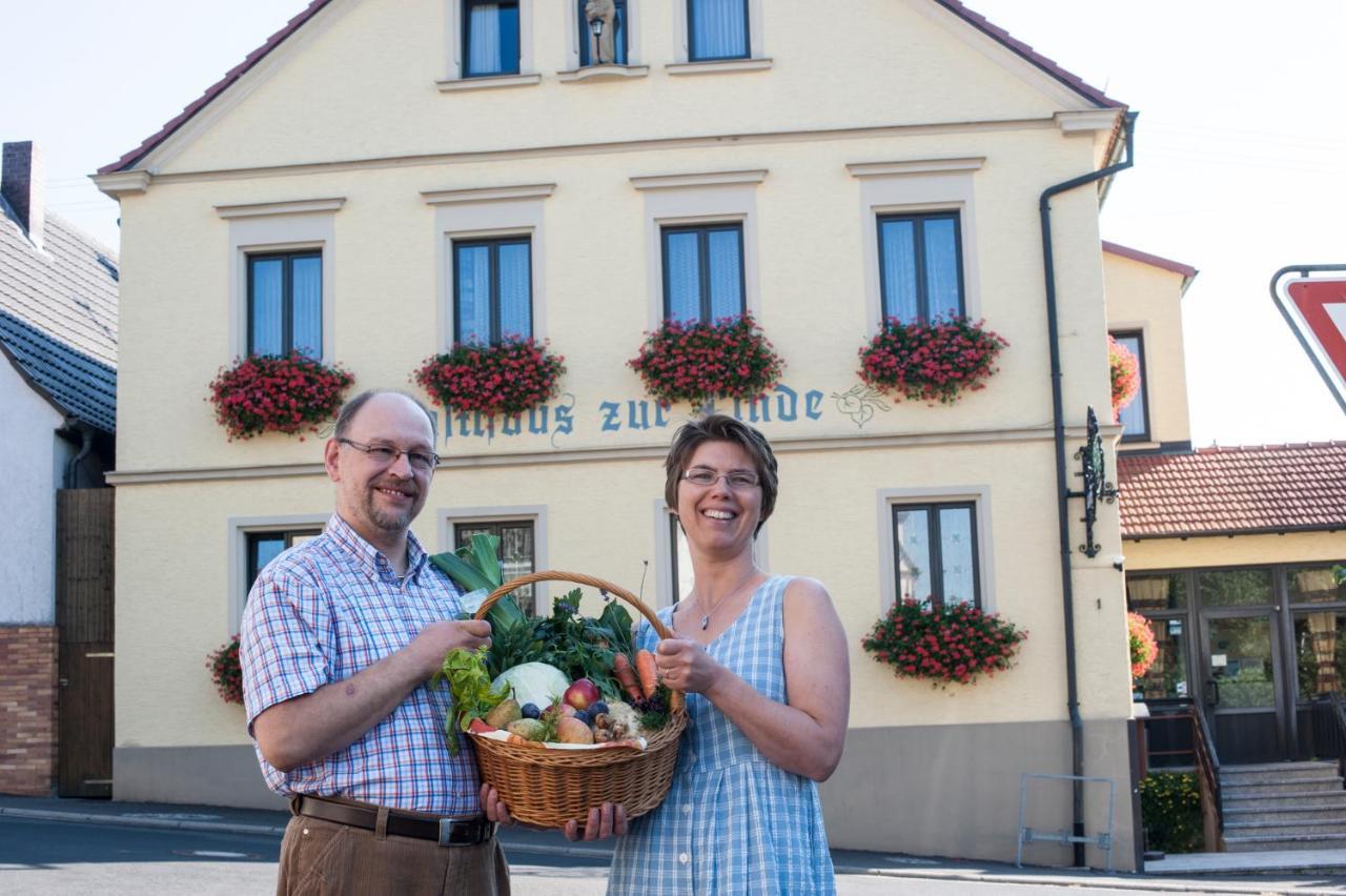 Hotel Zur Linde Gädheim المظهر الخارجي الصورة